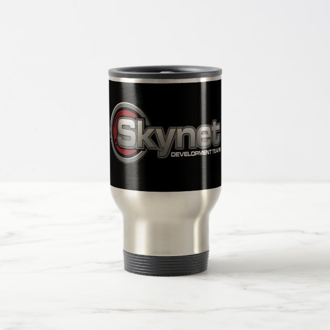 SkyNet Development Team Travel Mug (Center)