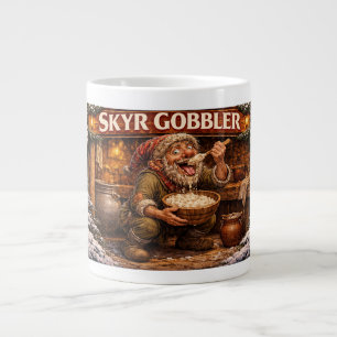 Skyr Gobbler Icelandic Yule Lad Giant Coffee Mug