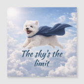 Sky's the Limit Magnetic Card (Front)