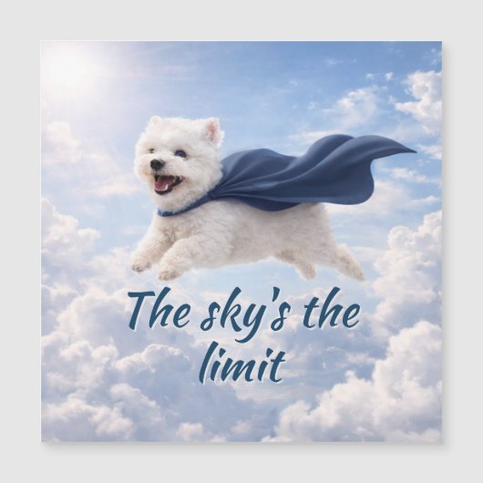 Sky's the Limit Magnetic Card (Front)