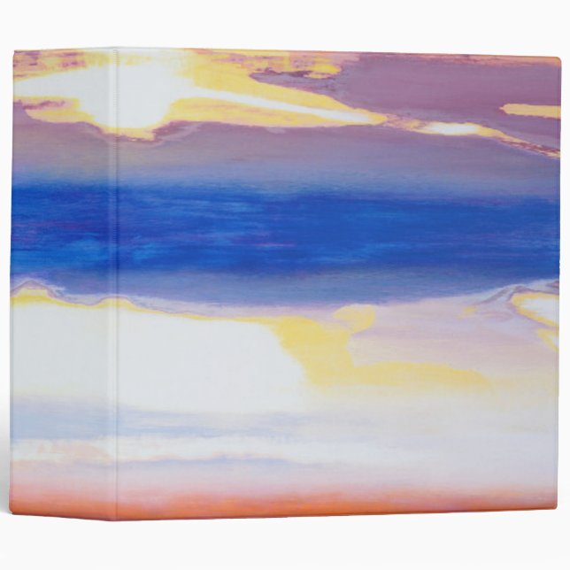 Skyscape 3 Ring Binder (Front/Spine)