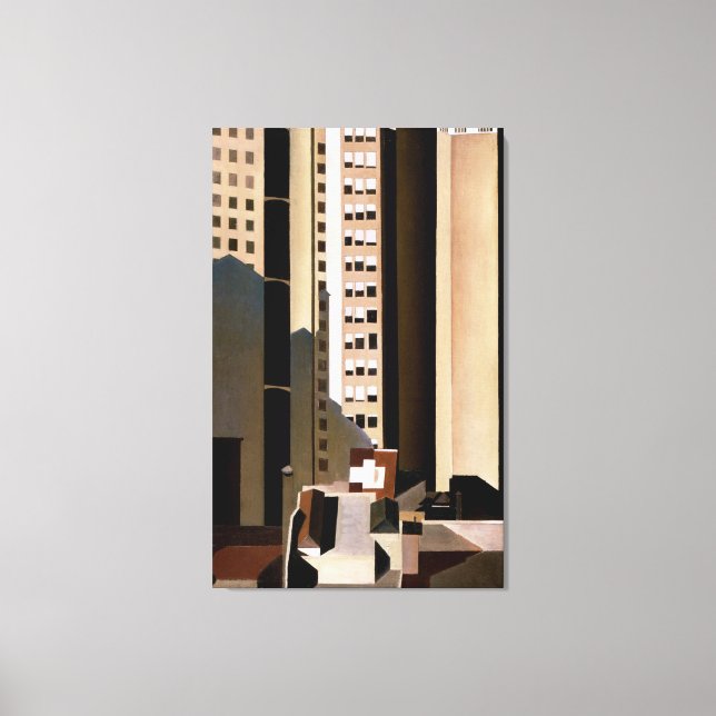 Skyscraper, Charles Sheeler Canvas Print (Front)