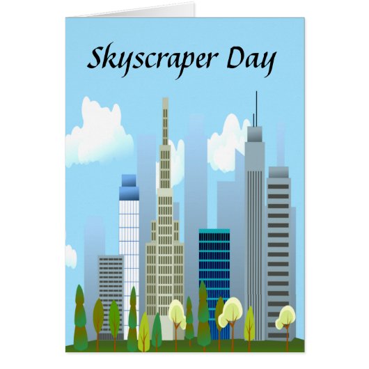 Skyscraper Day Cards (Front)