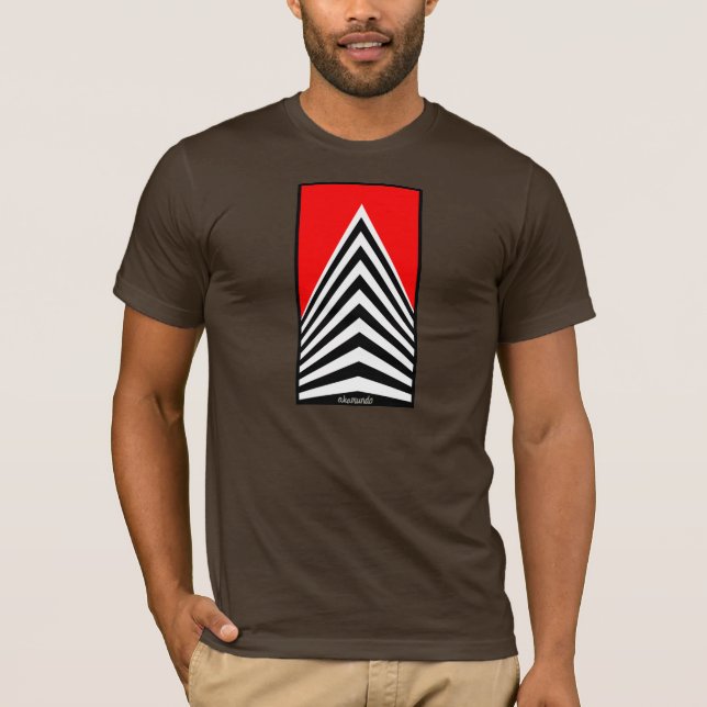 Skyscraper Red T-Shirt (Front)