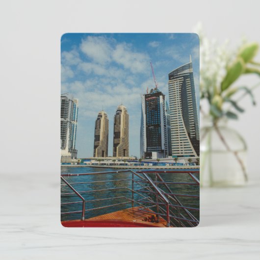 Skyscrapers in Dubai Marina (Standing Front)