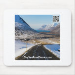SkySeaRoadSnow - Mouse Pad