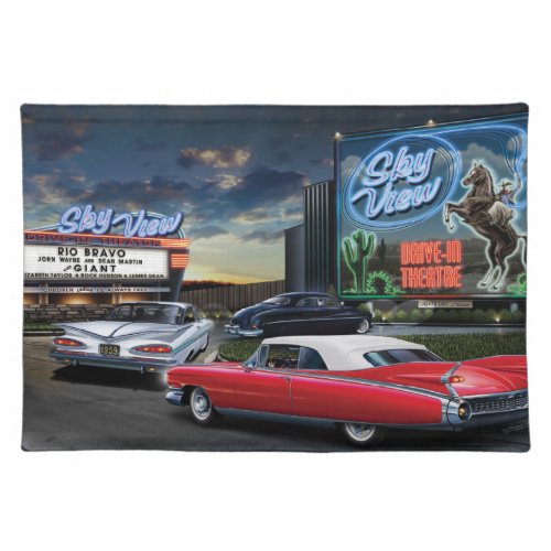 Skyview Drive In 2 Placemat