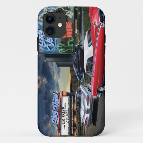 Skyview Drive In iPhone 11 Case