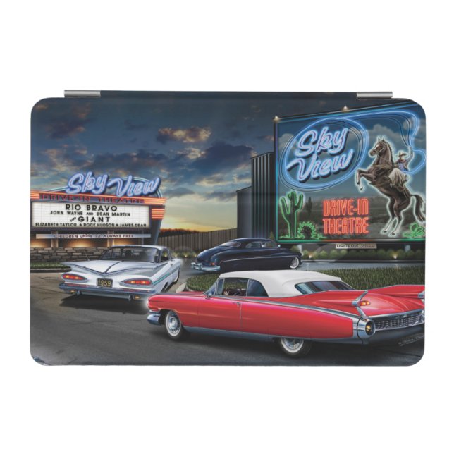 Skyview Drive In iPad Mini Cover (Horizontal)