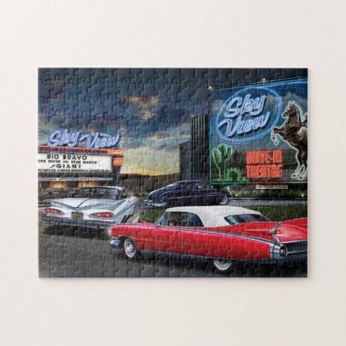 Skyview Drive In Jigsaw Puzzle