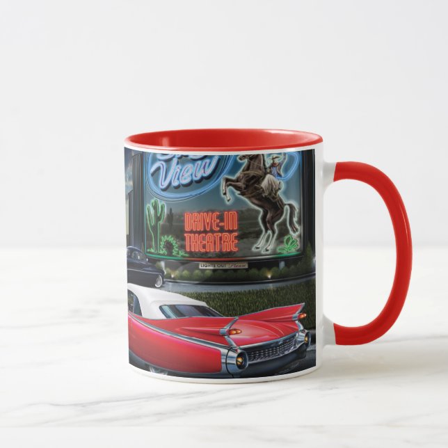 Skyview Drive In Mug (Right)