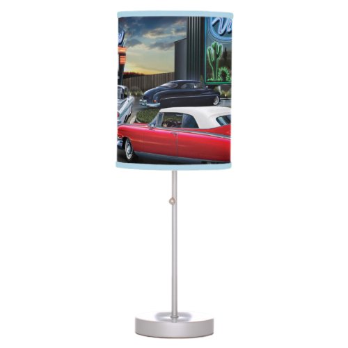 Skyview Drive In Table Lamp