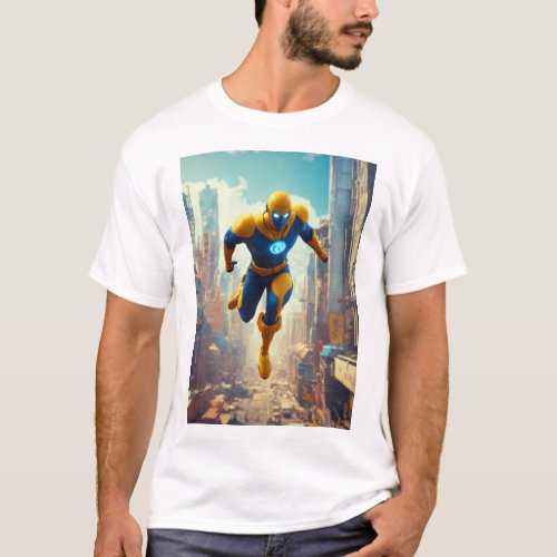 Skyward Heroes Elevate Your Style with Superpower T_Shirt