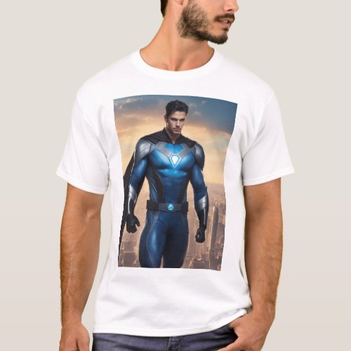 Skyward Heroes Elevate Your Style with Superpower T_Shirt