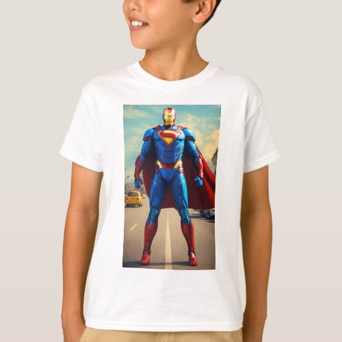 Skyward Soar Superhero Flight T_Shirt Collection