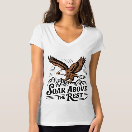 Skyward Soar Vintage Eagle T_Shirt