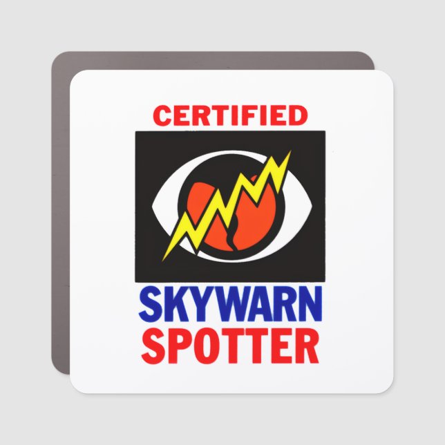 SKYWARN Spotter Magnet (Front)