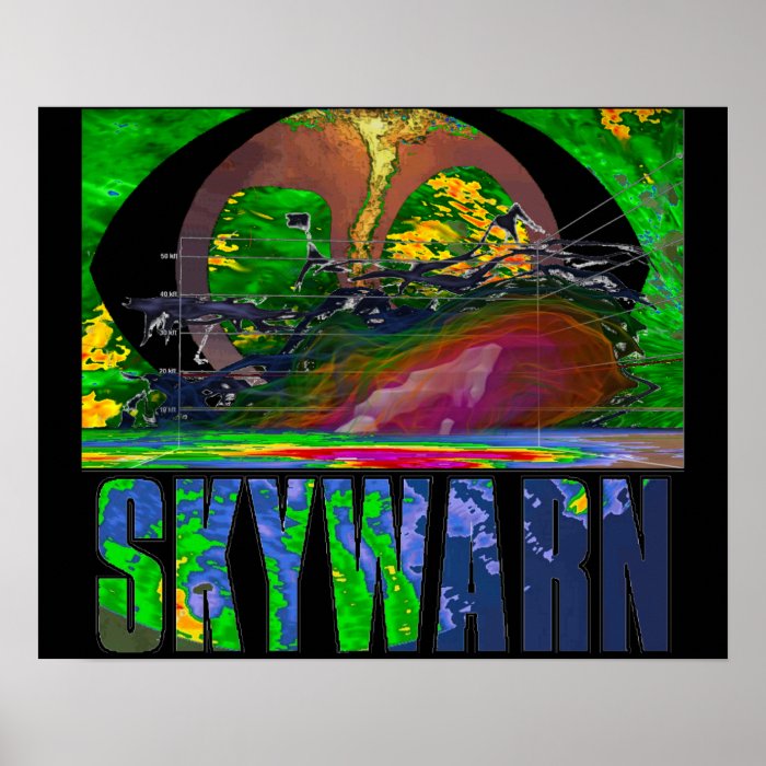 skywarn Storm Chasers Poster