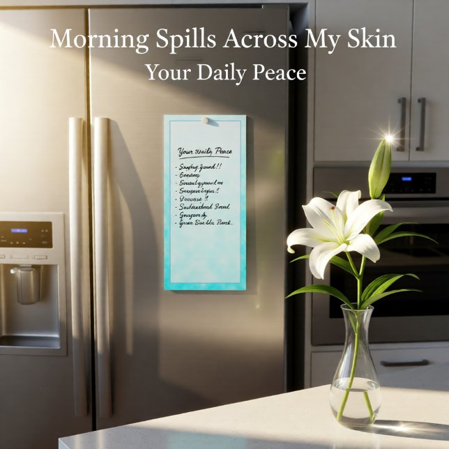 Skywashed Reverie Magnetic Notepad (Creator Uploaded)