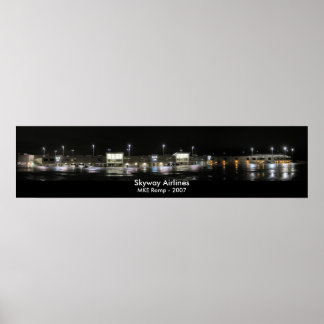 Skyway Ramp - Milwaukee WI 2007 Poster