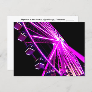 Skywheel at The Island in Pigeon Forge, Tennessee Postcard