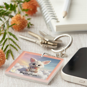 "Skywhiskers' Smile" Keychain