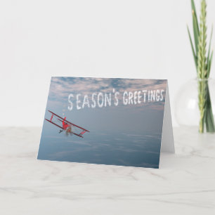Skywriting Season's Greetings card