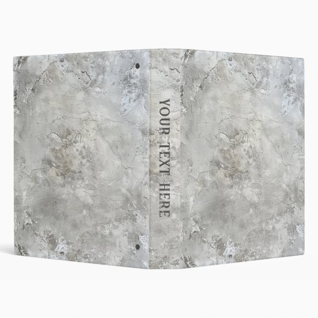 Slab of Concrete  3 Ring Binder (Background)