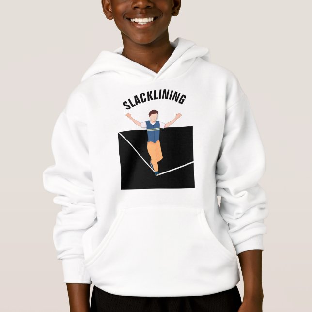 Slacklining Hoodie (Front)