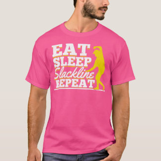 Slacklining Sport Slackline Slackliner Gift  T-Shirt