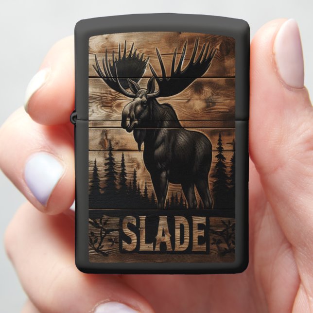 SLADE: Guardian of the Pines Zippo Lighter (In Hand)