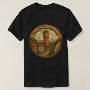 Slagelse Denmark Tower T-Shirt