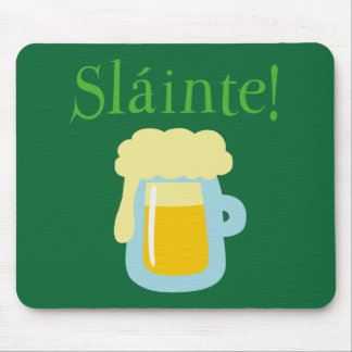 Sláinte Beer Mouse Pad