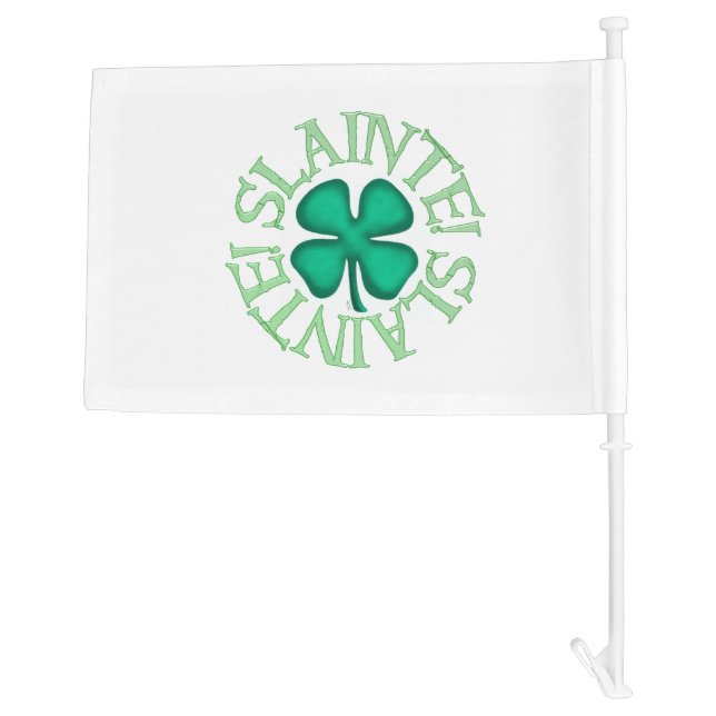 Slainte! car and boat flag (Back)