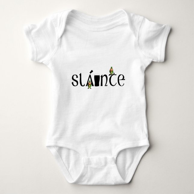Slainte Gaelic Baby Bodysuit (Front)