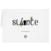 Slainte Gaelic Cards (Back Horizontal)