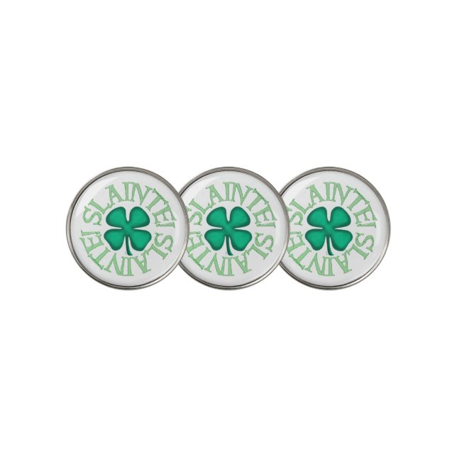 Slainte golf ball markers (3 Up)