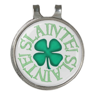 Slainte golf hat clip ball marker