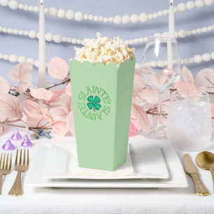 Slainte green popcorn boxes