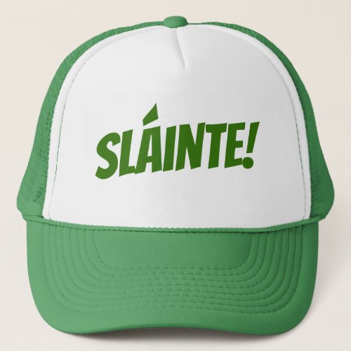Slinte _ Green St PAtricks Day party trucker hat