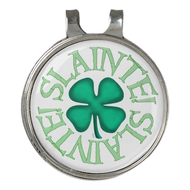 Slainte hat clip (Front)