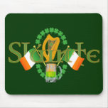 Slainte Irish Toast "Health" St Patricks Day gifts Mouse Pad