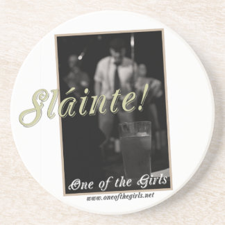 Sláinte! Sandstone Coaster