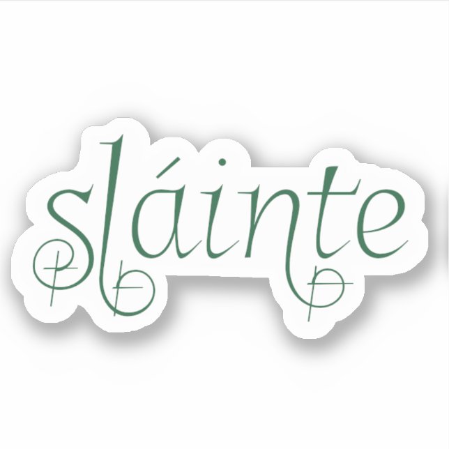 Sláinte sticker (Front)