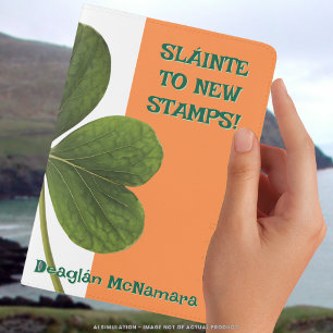 Sláinte to New Stamps! Irish Clover Flag Style Passport Holder