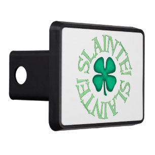 Slainte white hitch cover receiver