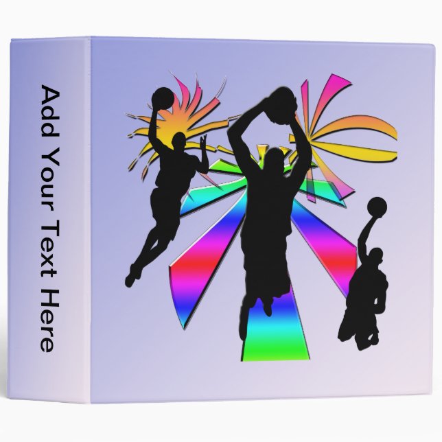 Slam Dunk Basketball Binder (Front/Spine)