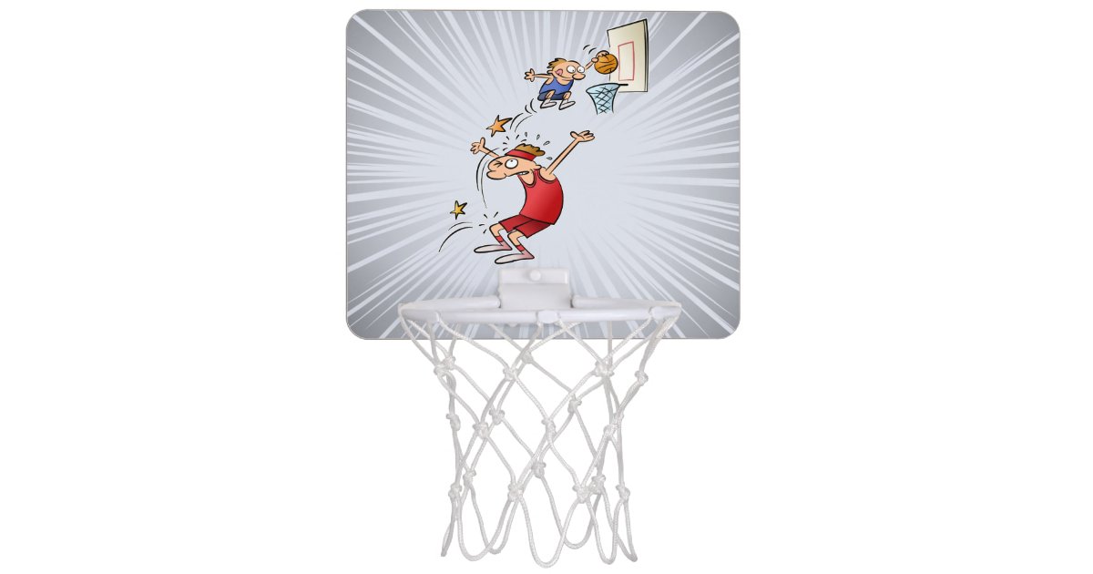 basketball cartoon dunk