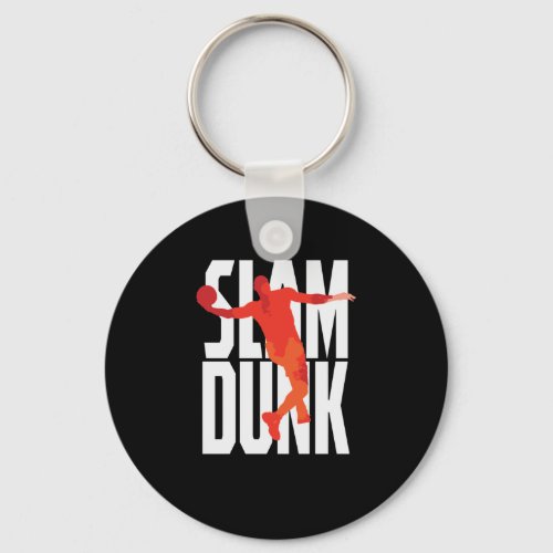 Slam Dunk Basketball Keychain
