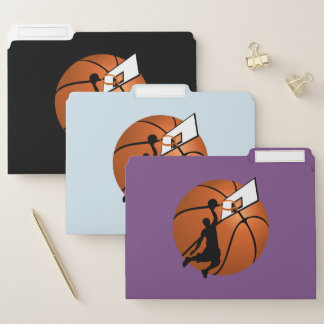 SLAM DUNK Basketball Player File Folder